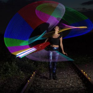 LED Show und Walking Act mit Miigaa