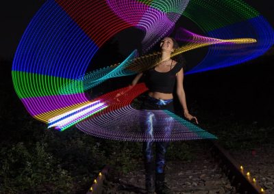 LED Show und Walking Act mit Miigaa