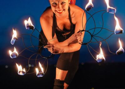 Feuerfächer von Miigaa Foto von Michael Raubold