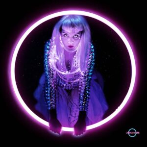 Hula Hoop LED Wakling Act mit Christiane Meyer