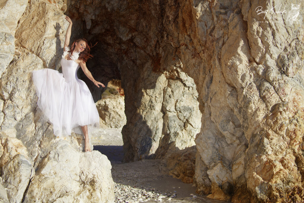Ballett Pose im Tutu von Christiane Meyer Foto von Bert Kubik Bearbeitet von Nicole Reinhardt