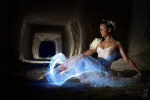 Ballett Pose im Tutu von Christiane Meyer Foto von Bert Kubik Bearbeitet von Nicole Reinhardt