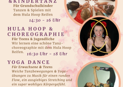 Yoga Dance und Hula Hoop für groß und klein in Marbach am Neckar, Deutschland
