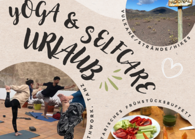Yoga und Selfcare Urlaub in Lanzarote