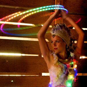 LED Walking Act und Show mit HulaHoop