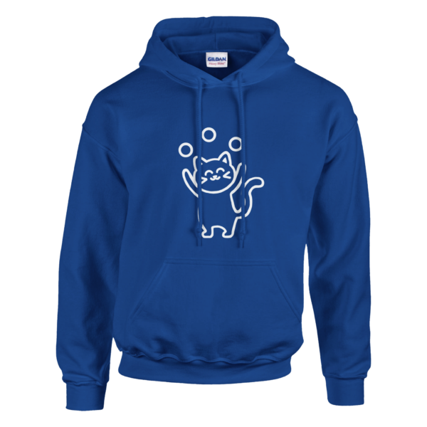 Happy Juggling Cat – Klassischer Unisex Hoodie