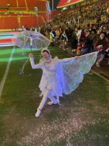 Laternenlauf Mercedes Benz. Walking Act mit LED /Miigaa