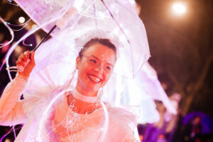Laternenlauf Mercedes-Benz Museum und VfB Stuttgart am 11.11.2014 Foto: Thomas Niedermüller / www.niedermueller.de